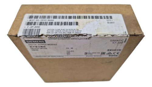 Siemens 6es7 322-1bf01-0aa0 Modulo Salida Digital (2)
