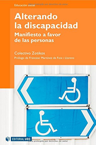 Libro Alterando La Discapacidad  De Vv Aa