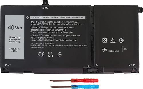 Batería Dell De Repuesto Jk6y6 De 40 Wh Para Dell Inspiron