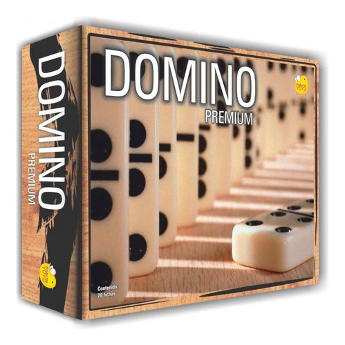 Juego De Mesa Didactico Domino Premium Elite