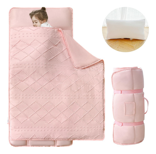 Estera Para La Siesta Para Niños Pequeños, Color Rosa, Para