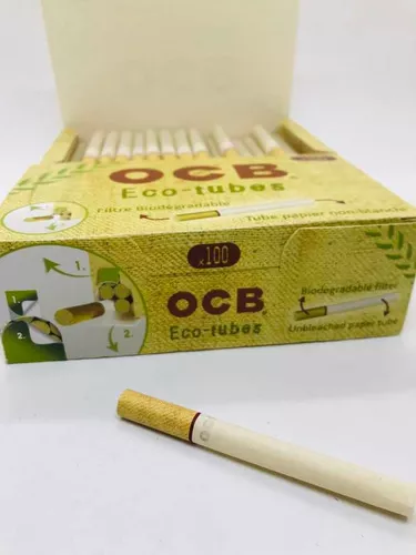 Tubos Fumador 100 tubos de cigarrillos OCB