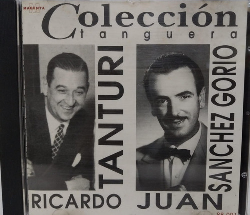 Ricardo Tanturi / Juan Sanchez Gorio Coleccion Tanguera Cd