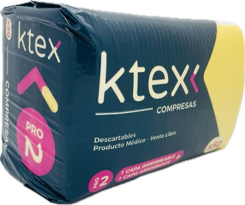 Compresas Campos Mantel Odontologia Ktex  X 50 Pro 2