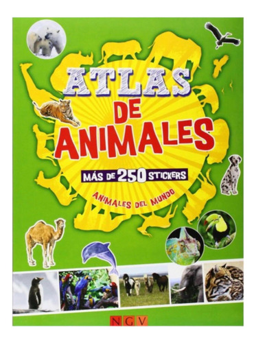 Atlas De Animales Con Stickers