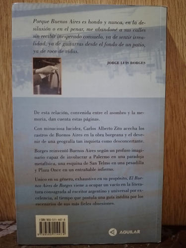 El Buenos Aires De Borges - Carlos Alberto Zito (Usado)