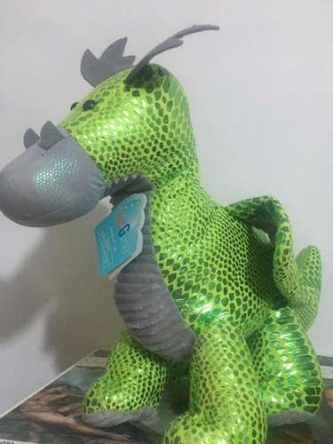 Peluche Dragón De 54cm Hugme Dinosaurio Importado