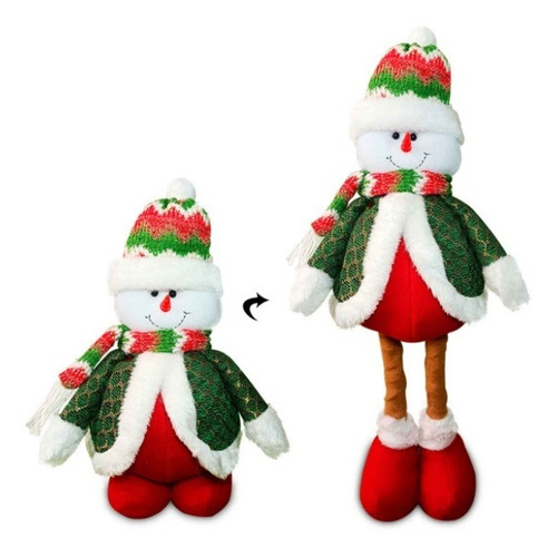 Muñecos Patilargos Patilarga Reno Ropa Surtida Blanca Roja