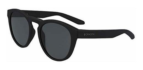 Lentes De Sol - Dragon Opus Round Sunglasses, Matte Black H2