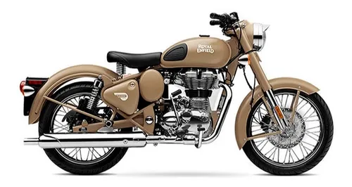 Escape Universal Tipo Royal Enfield 500 Classic Bianchi Moto