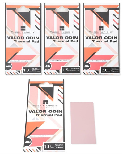 Imagen 4 de 8 de Pad Térmico 15w/mk Thermalright Valor Odin 90x50x1,5mm