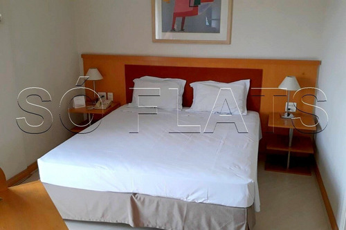 Imagem 4 de 15 de Flat Tsue Bienal 30m² 1 Dormitório 1 Vaga Para Locação Na Vila Mariana. - Sf36343