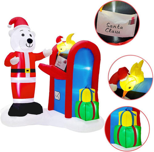 Imagen 4 de 9 de Nacimiento Navideño Grande Iluminado Led Decoracion Exterior