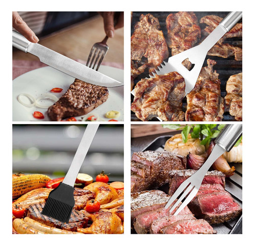 Herramientas De Barbacoa De Acero Inoxidable Multifuncional