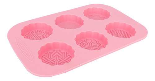 Molde De Silicona Mooncake Tools, 6 Rejillas, Para Hornear Y