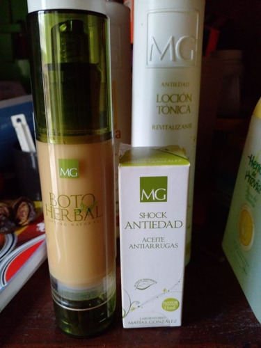Cosmetica Natural Matias Gonzalez Lote De Cremas (Usado)