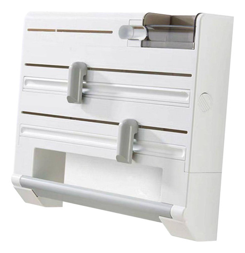 6 En 1 Multipurpose Kitchen Wall Rack Organizer Dispenser