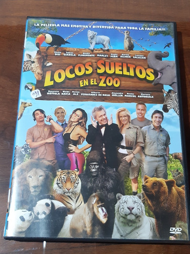 Locos Sueltos En El Zoo (dvd) Emilio Disi