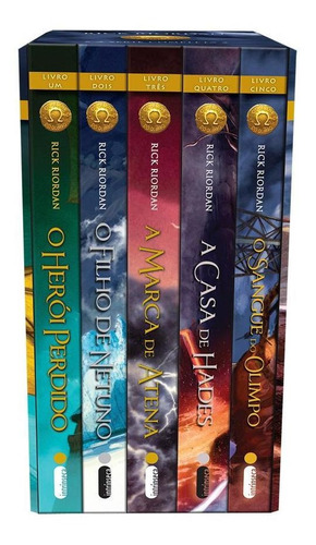 Imagem 3 de 6 de Livro Box Os Heróis Do Olimpo Rick Riordan Intrínseca