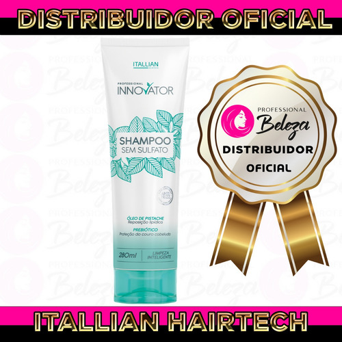 Shampoo Sem Sulfato Innovator Itallian 280ml