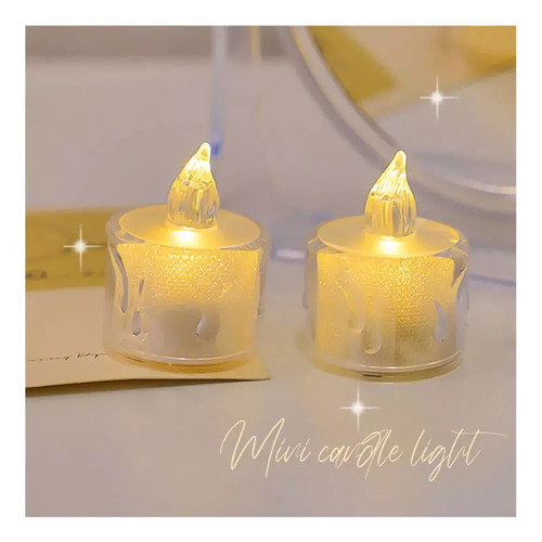 Zzc Velas De Té Q Para Decoración Del Hogar, Velas Led, Que