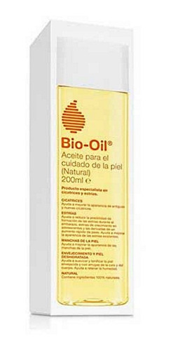 Bio Oil Natural 200ml Aceite Tratamiento Cicatrices Estrias 