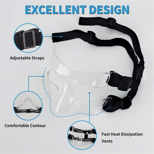 Protector Nasal Para Nariz Rota, Protector Facial Ajustable