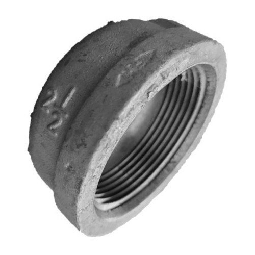 Tapon Cachucha Galvanizado 2 1/2 Roscado O Tapa Galvanizad