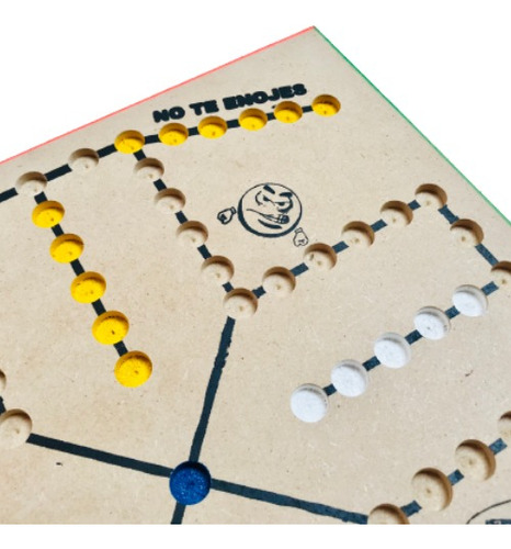 2 Juego De Mesa No Te Enojes | 4 Jugadores | Madera.