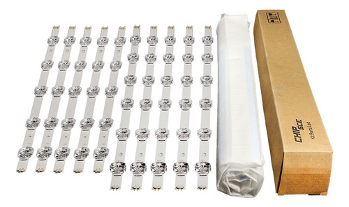 Kit De Led Compatível LG 49lb5500 49lb6200 49lf5500 49lf6200