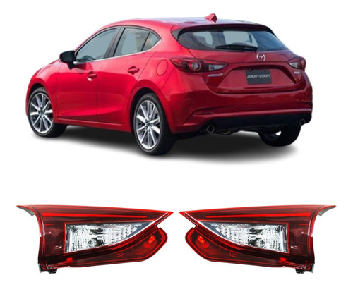 Juego Par Calavera Mazda 3 2014 2016 2017 2018 5p Int C/foco