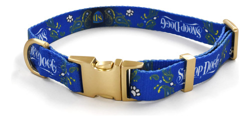 Snoop Doggie Doggs Collar De Lujo Para Mascotas, Medio Tiemp