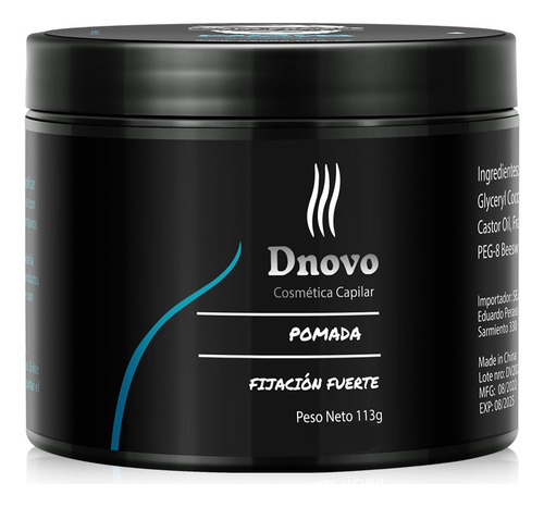Dnovo Pomada Fijacion Fuerte 113 Gramos Peinado Gel Suavecit