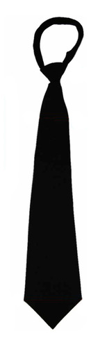 Corbata Negra Bordado Negro Con Nudo - Masón, Masonería