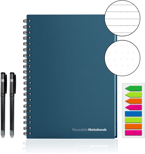 Cuaderno Reusable, Borrable, Eco Amigable