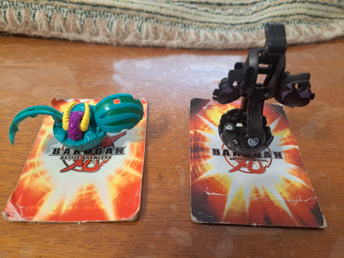 Set De Muñecos Bakugan (Usado)