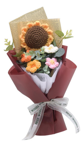 Flores De Crochet Ramo De Crochet Flores Flores Artificiales
