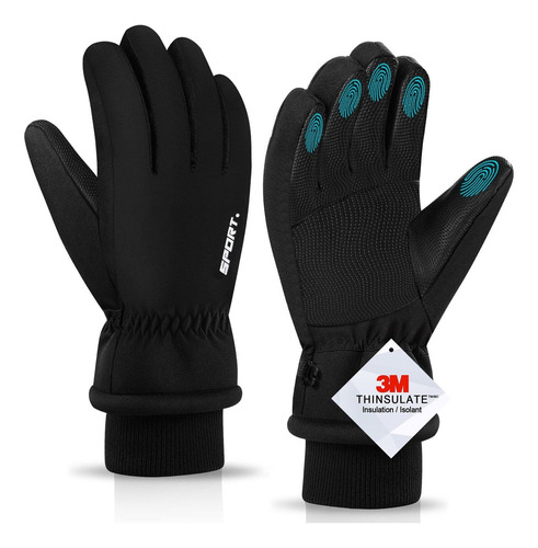 Lecevocy Guantes Térmicos Cálidos De Invierno Para Clima .