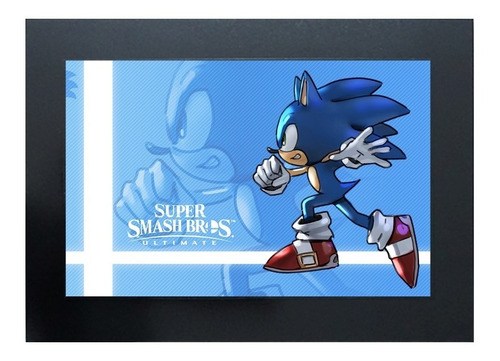 Cuadro De Super Smash Bros Sonic