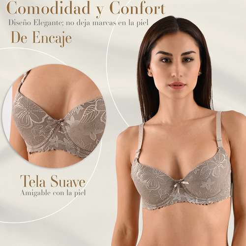Sutil Brasier Mujer Pink Label Set 2 Slc002