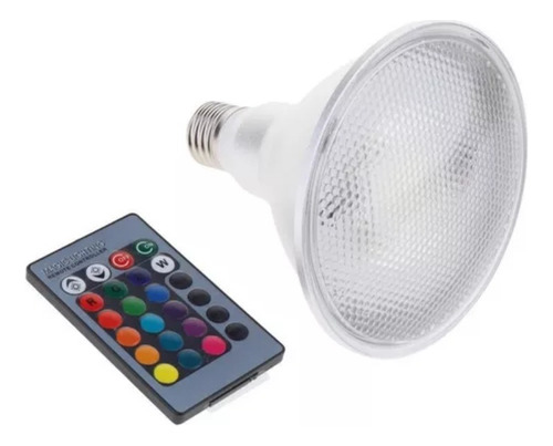Jj New Lámpara Led Cambia De Color Controlador Par38 Rgb