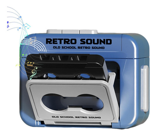 Mini Grabadora De Cassette Retro Vintage 13s Llavero