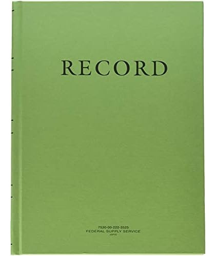 Libro De Registro Militar Verde, Libro De Registro, Lib...