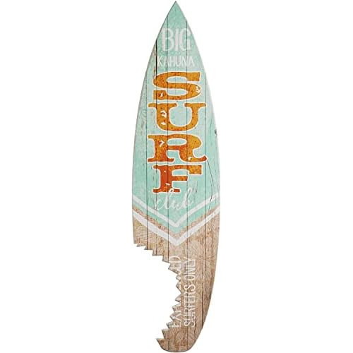 Placa De Surf Pared, Decoración De Casa De Playa, 60 X...