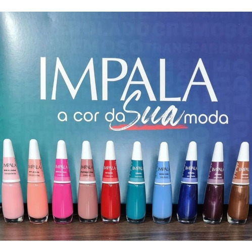 Lançamento 2023 Esmalte Impala A Cor A Sua Moda 4