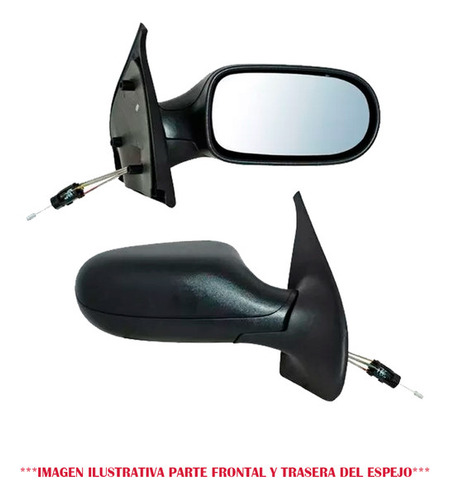 Espejo Ram 700 2019 2020 Manual Negro Derecho Rh