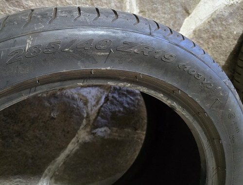 Set De 2 Llantas Pirelli Zero 285/40/zr19 Made In Germany Zr (Usado)
