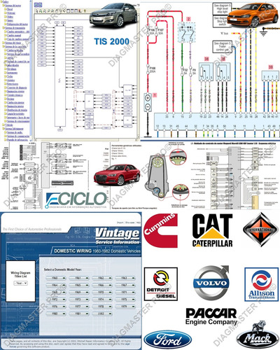 Paquete Técnico Automotriz Profesional Diagramas Eléctricos