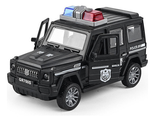 Jb Auto De Policía Especial Suv Inertia Toy Car