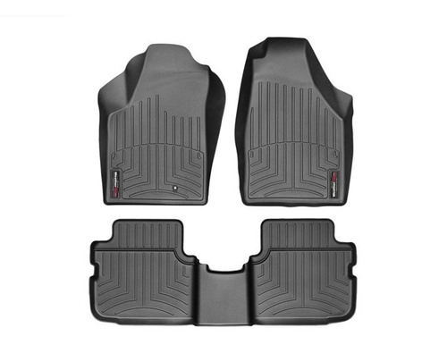 Tapetes Weathertech Fiat Idea 2005-2013 - 1ra+2da Filas